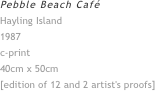 Pebble Beach Café